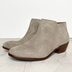 Sam Edelman Petty Gray Suede Bootie 7 1/2W